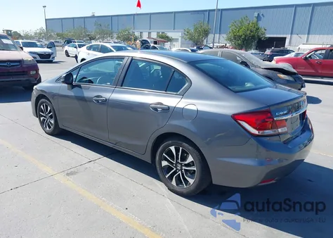 2013 Honda Civic Ex из США, поврежденный, VIN 19XFB2F8XDE224516